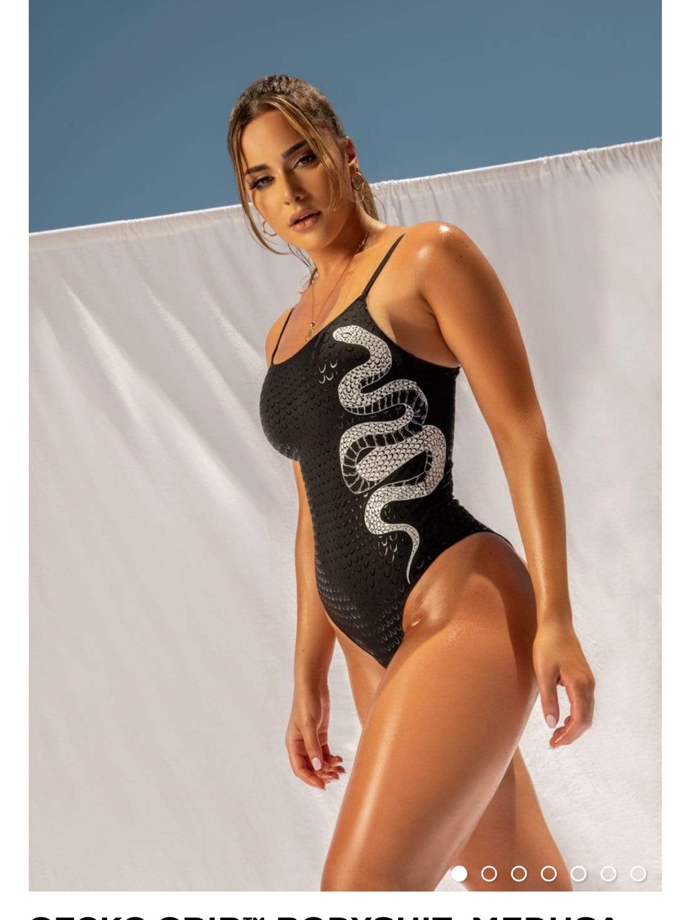 CXIX Gecko Grip Medusa Black Bodysuit - Picture 2 of 6